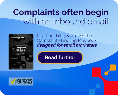 Complaints often begin with an inbound email, Read our blog & access the Complaint Handling Playbook, designed for email marketers.