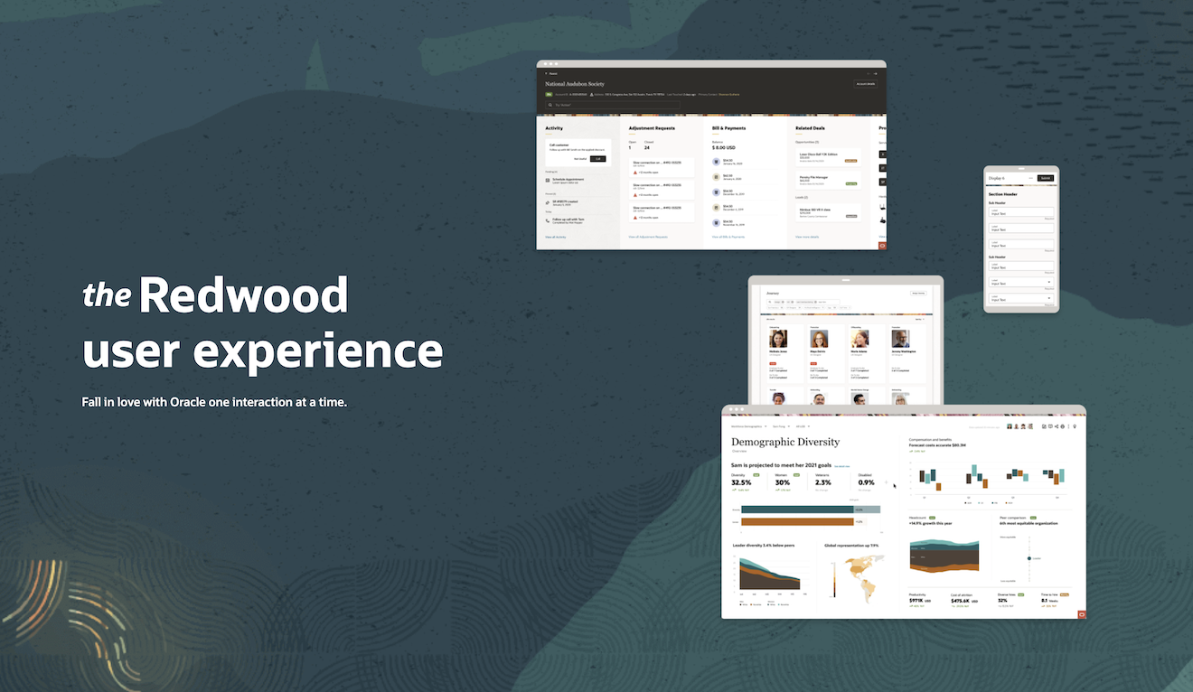 The Redwood user experience.